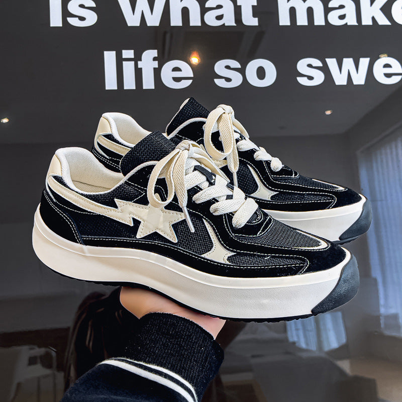 Low-Top Star Platform Shoes-shoes-Grimstrike