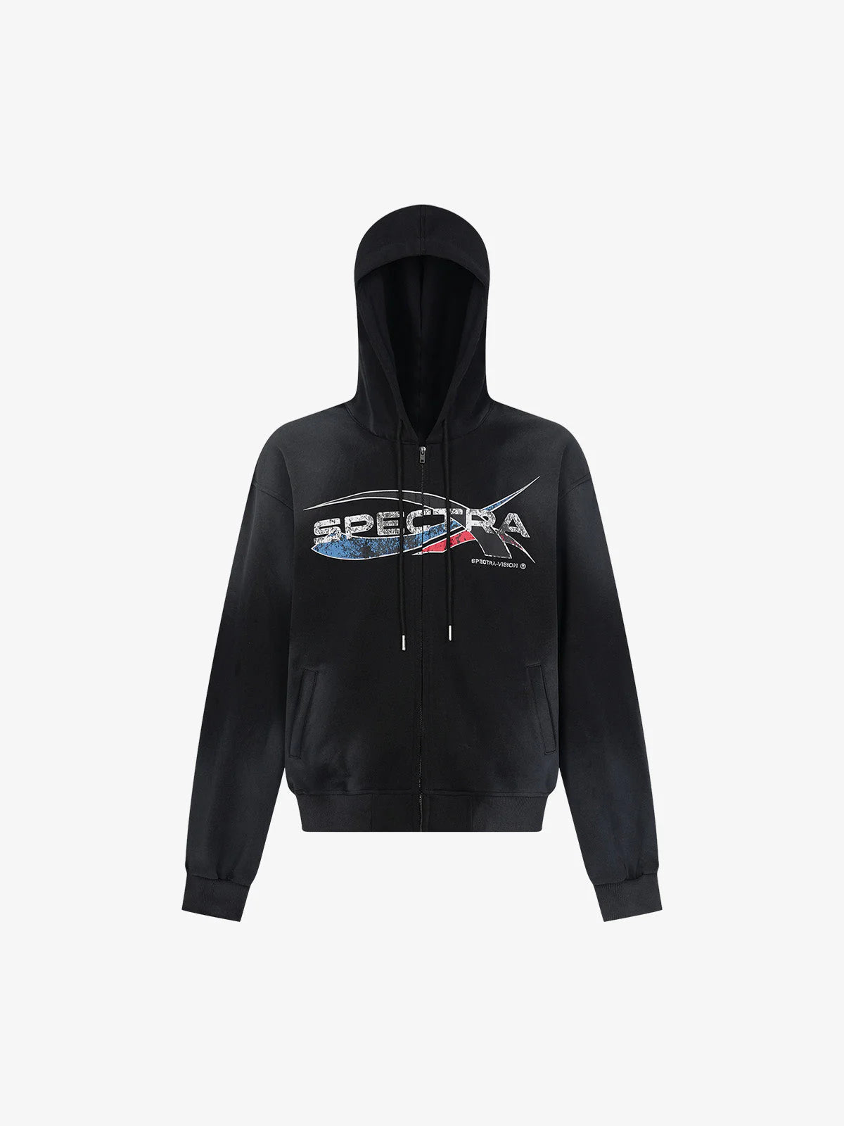 Oversized Dirty-Dyed Cardigan Hoodie-Hoodies-Grimstrike