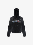 Oversized Dirty-Dyed Cardigan Hoodie-Hoodies-Grimstrike