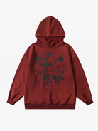 Oversized Graphic Hoodie-Hoodies-Grimstrike