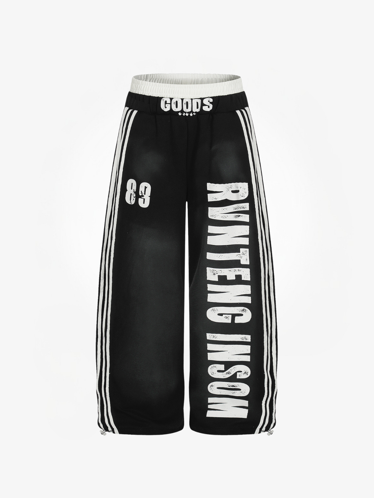 Oversized Graphic Sweat Pants-Jeans-Grimstrike