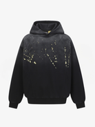 Oversized Paint Detail Hoodie-Hoodies-Grimstrike