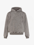 Oversized Washed Panel Hoodie-Hoodies-Grimstrike