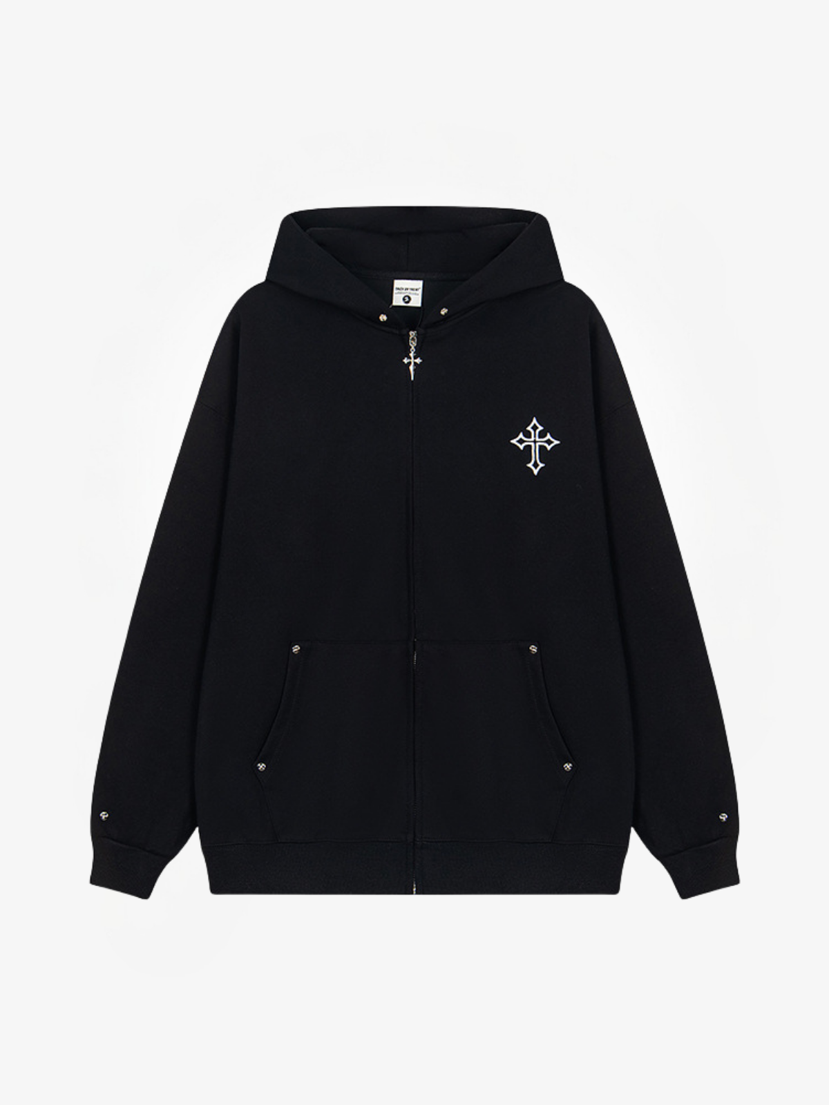 Oversized Zip Hoodie-Hoodies-Grimstrike