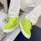 Padded Platform Lace Shoes-shoes-Grimstrike