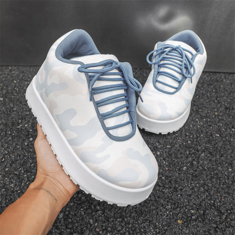 Padded Platform Lace Shoes-shoes-Grimstrike