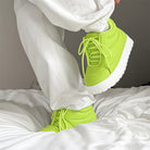 Padded Platform Lace Shoes-shoes-Grimstrike