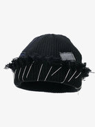 Patchwork Distressed Beanie Hat-Hats-Grimstrike