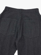 Pinstripe Pleated Wide-Leg Barrel Pants-Jeans-Grimstrike