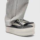 Platform Lace-Up Shoes-shoes-Grimstrike