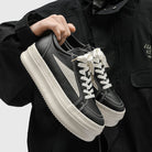 Platform Lace-Up Shoes-shoes-Grimstrike