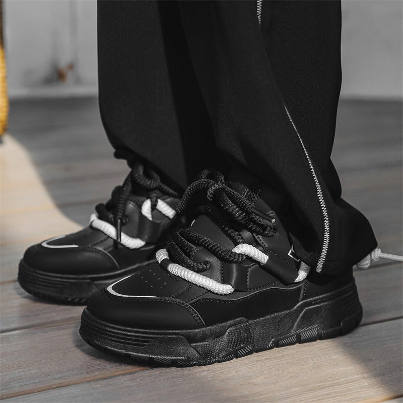 Retro Chunk Sole Low-Top Shoes-shoes-Grimstrike