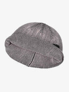 Retro Striped Graphic Knit Beanie-Hats-Grimstrike