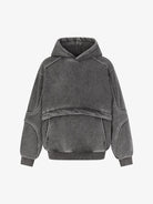 Retro Washed Patchwork Hoodie-Hoodies-Grimstrike