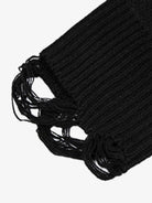 Ripped Tassel Letter Knit Sweater-sweater-Grimstrike