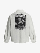 Striped Graphic Long Sleeve Shirt-Shirts-Grimstrike