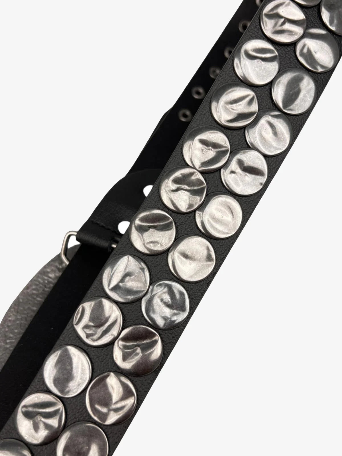 Studded Metal Buckle Belt-belt-Grimstrike