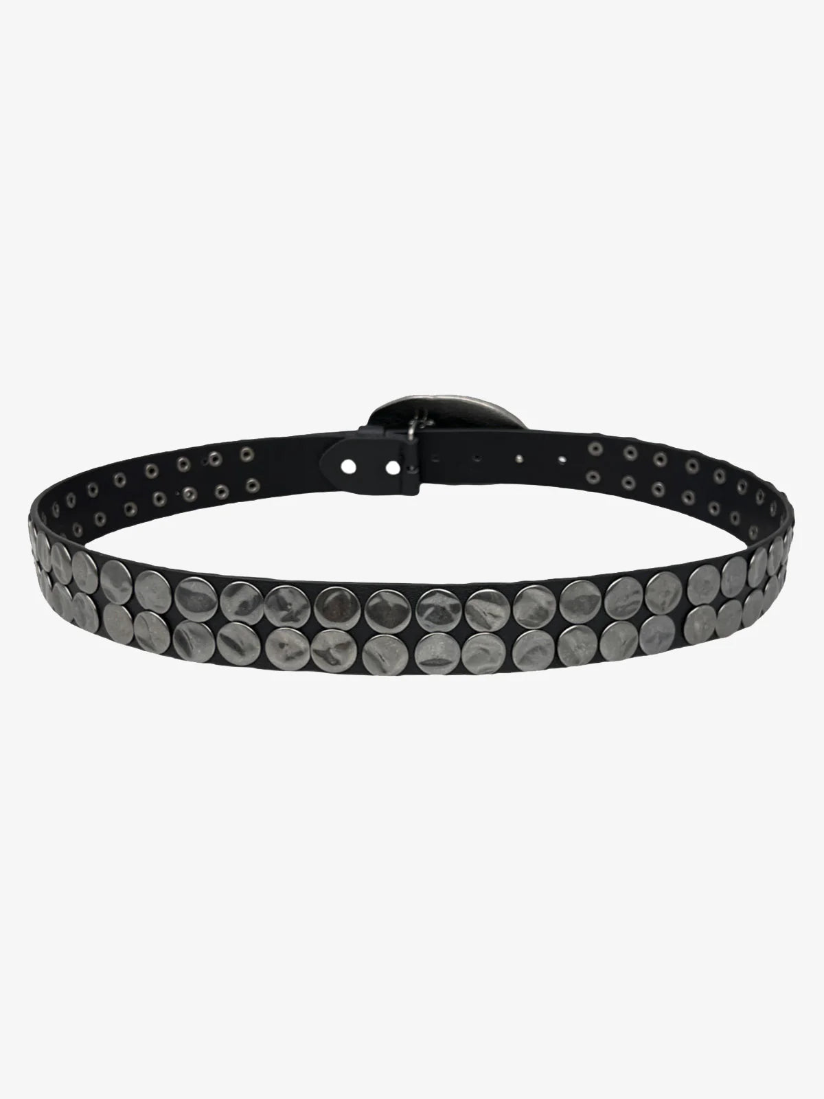 Studded Metal Buckle Belt-belt-Grimstrike