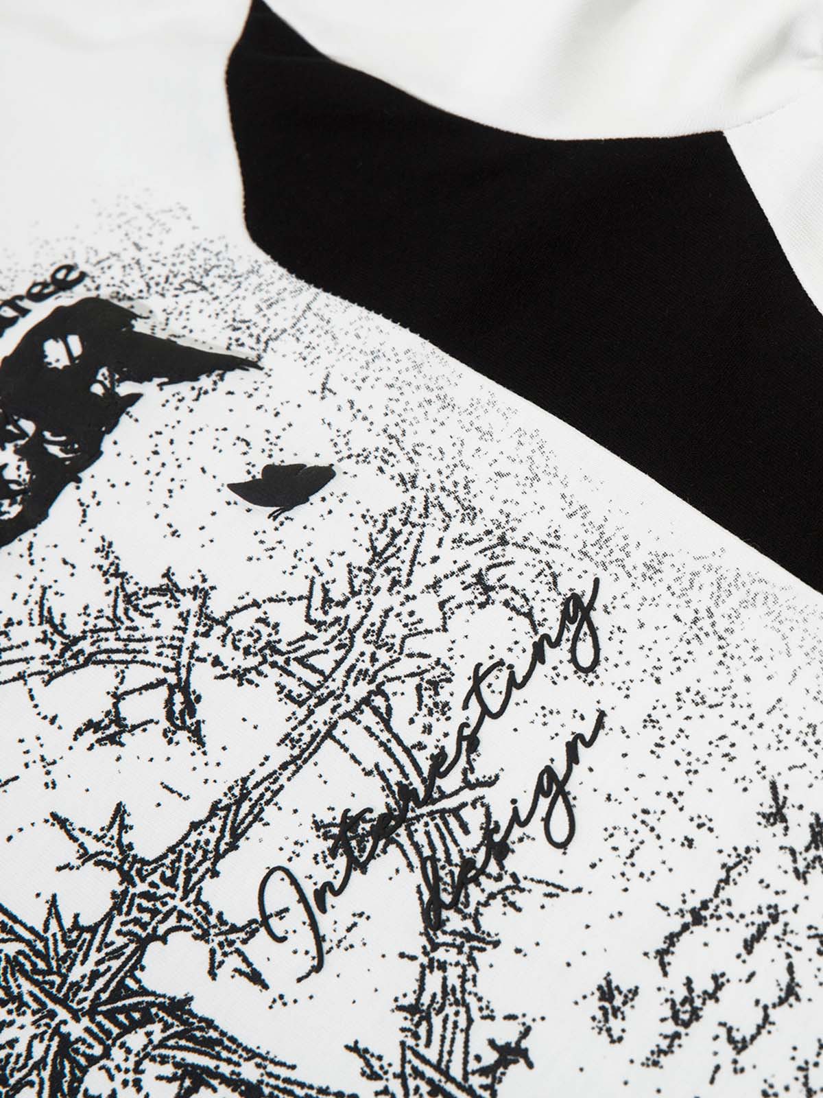 Sword Cross Graphic Long Sleeve T Shirt-Shirts-Grimstrike