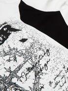 Sword Cross Graphic Long Sleeve T Shirt-Shirts-Grimstrike