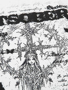 Sword Cross Graphic Long Sleeve T Shirt-Shirts-Grimstrike