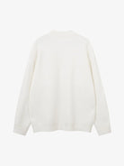 Textured Fuzzy Letter Knit Sweater-sweater-Grimstrike