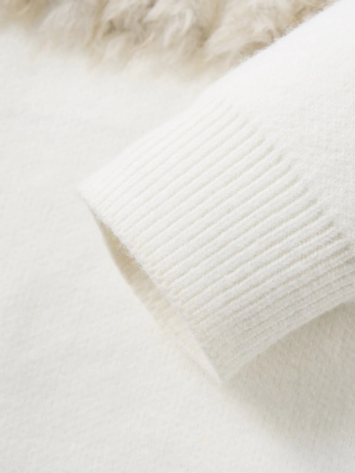 Textured Fuzzy Letter Knit Sweater-sweater-Grimstrike