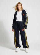 Wide-Leg Side Stripe Sweatpants-pants-Grimstrike